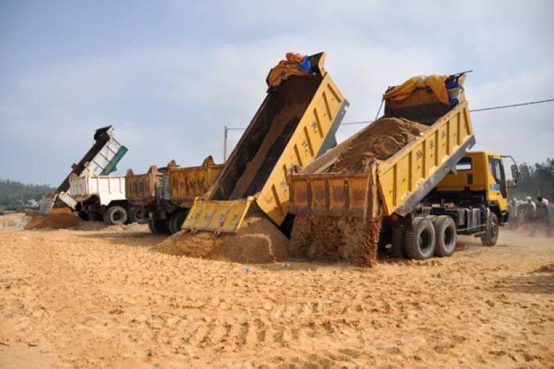Dịch vụ cung cấp vật liệu san lấp mặt bằng 