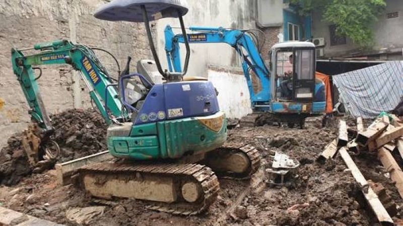 Dịch vụ đào móng nhà an toàn Dịch vụ đào móng nhà an toàn